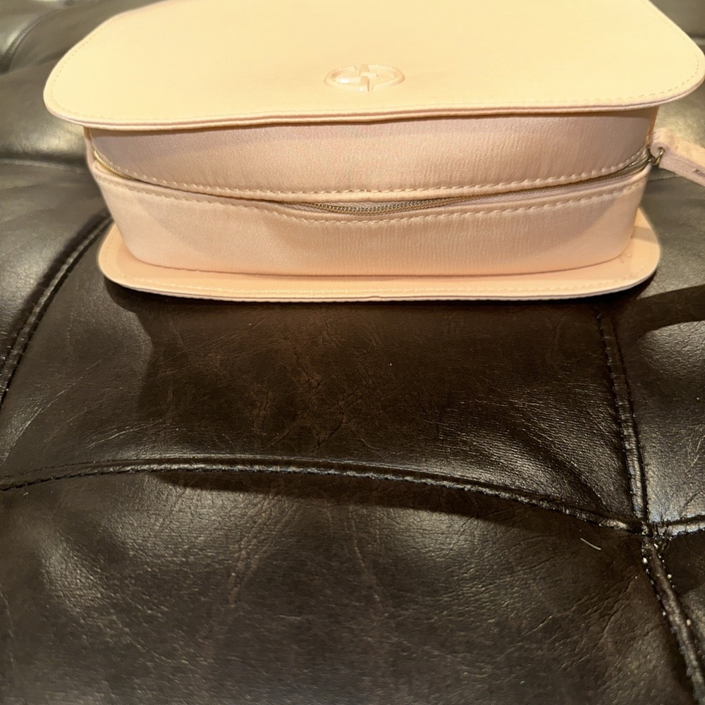 Giorgio Armani Beauty Pouch Blush Pink Bag Cosmetic Toiletry Case GWP Travel - Picture 7 of 15